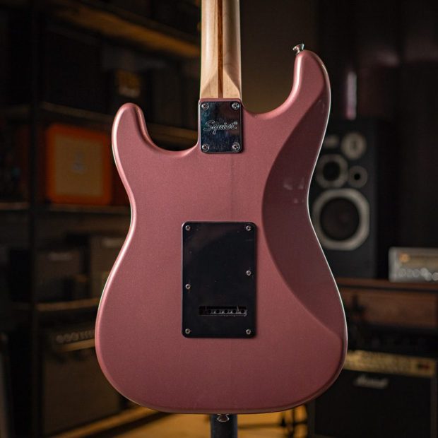 گیتار الکتریک فندر Fender Squier Strat HH Dark Pink - تصویر 3