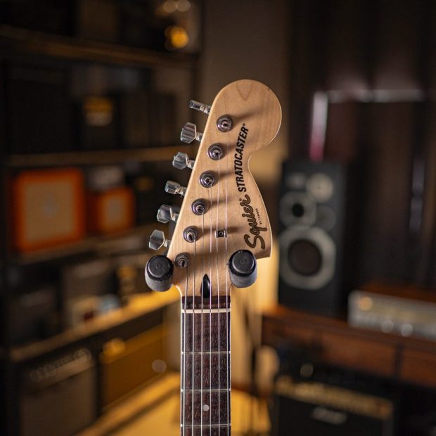 گیتار الکتریک فندر Fender Squier Strat HH Dark Pink - تصویر 5