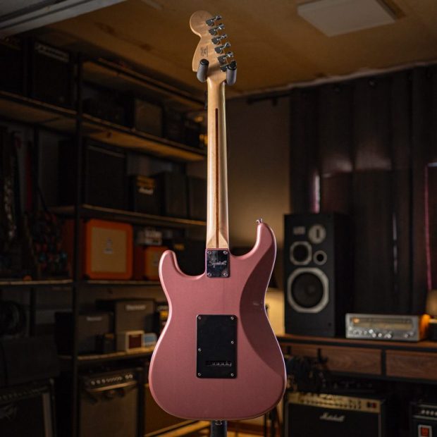 گیتار الکتریک فندر Fender Squier Strat HH Dark Pink - تصویر 8