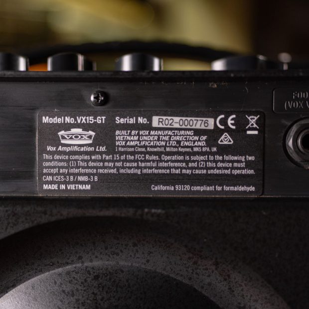 امپ گیتار الکتریک وُکس VOX VX15-GT - تصویر 5