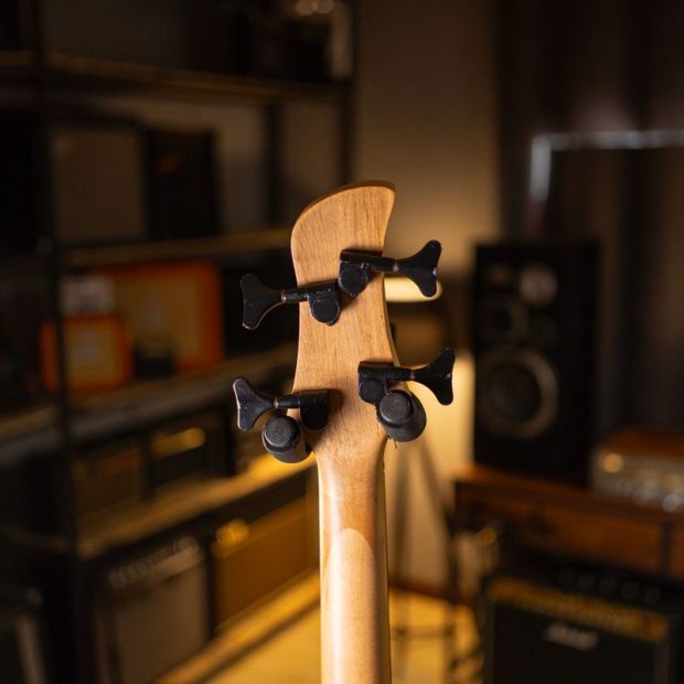 گیتار الکتریک پِرل ریوِر Pearl River Bass Black - تصویر 4