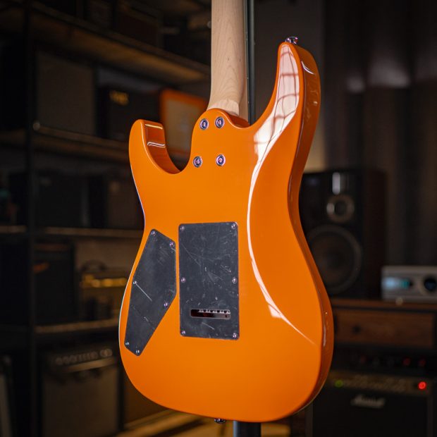 گیتار الکتریک ال تی دی LTD MT-130 Orange - تصویر 7