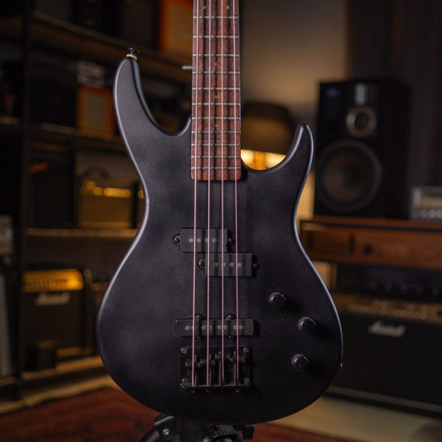 گیتار بیس آریا پرو Arial Pro II VAB-430MB PJ Bass - Open Pore Black - تصویر 1