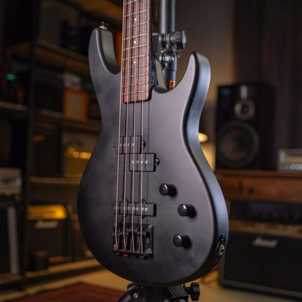 گیتار بیس آریا پرو Arial Pro II VAB-430MB PJ Bass - Open Pore Black - تصویر 2