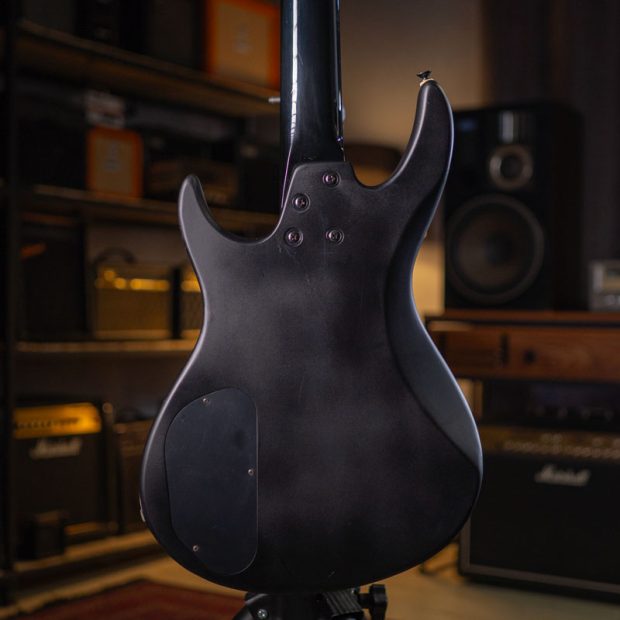 گیتار بیس آریا پرو Arial Pro II VAB-430MB PJ Bass - Open Pore Black - تصویر 5