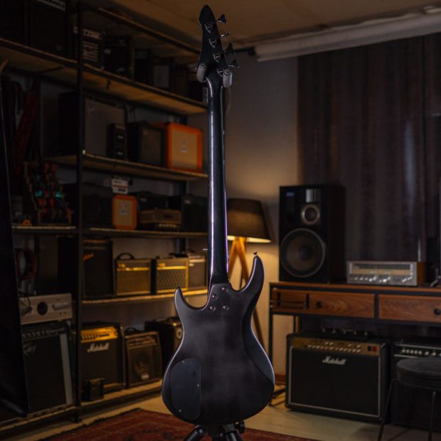 گیتار بیس آریا پرو Arial Pro II VAB-430MB PJ Bass - Open Pore Black - تصویر 8