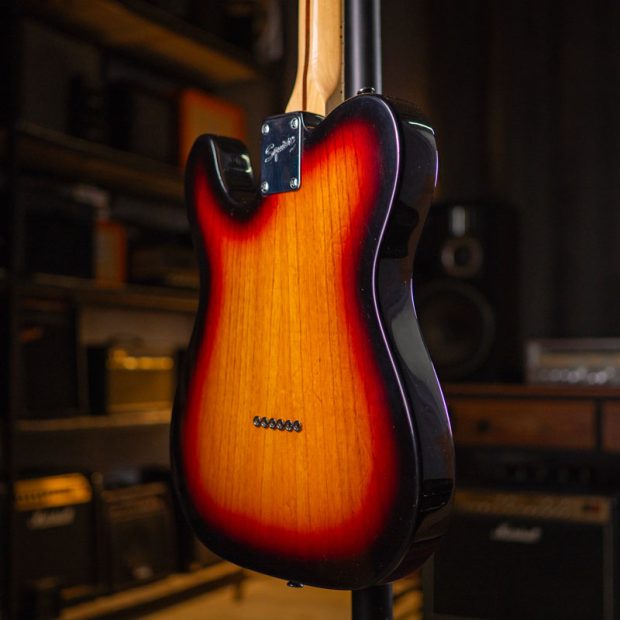 گیتار الکتریک فندر Squier Classic Vibe 70s Telecaster Thinline 3 Tone Sunburst 2nd Hand - تصویر 6