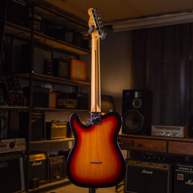 گیتار الکتریک فندر Squier Classic Vibe 70s Telecaster Thinline 3 Tone Sunburst 2nd Hand - تصویر 8