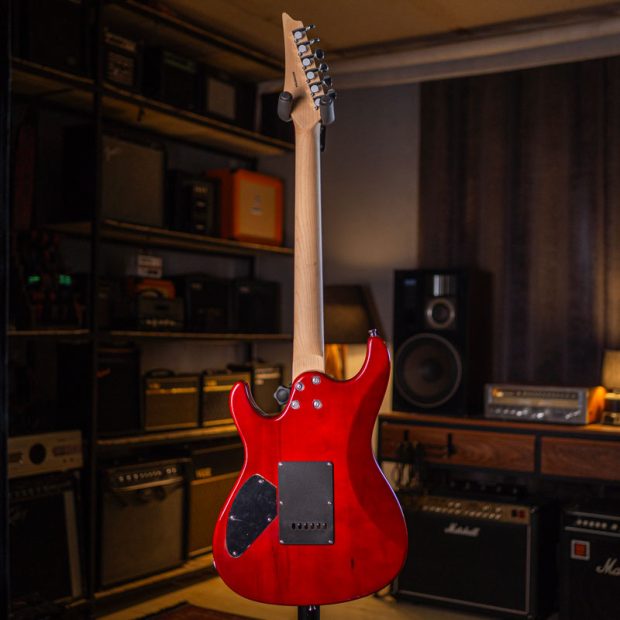 گیتار الکتریک طرح آیبانِز Ibanez HSS Strat Orange - تصویر 8