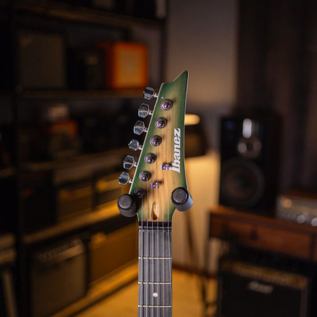 گیتار الکتریک طرح آیبانِز Ibanez HSS Strat Green - تصویر 3