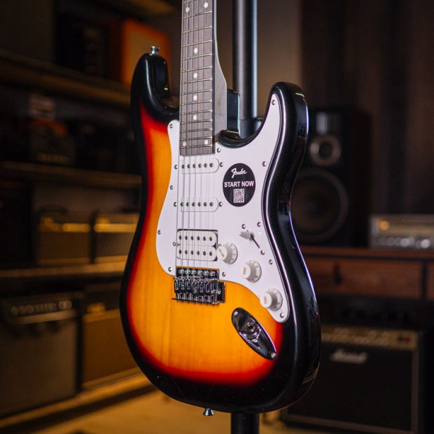 گیتار الکتریک طرح فندر Fender HSS Strat Sunburst - تصویر 3