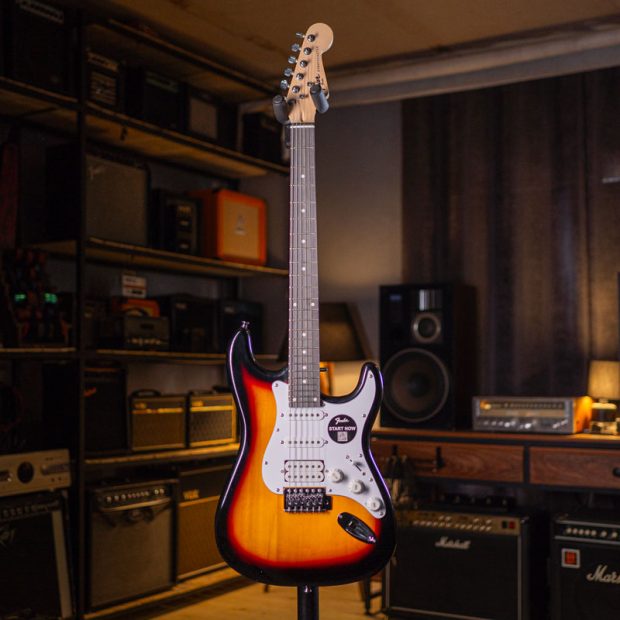 گیتار الکتریک طرح فندر Fender HSS Strat Sunburst - تصویر 8