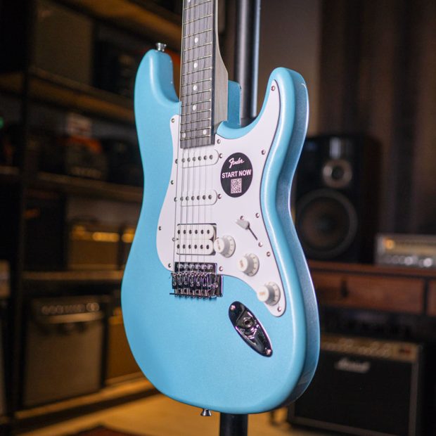 گیتار الکتریک طرح فندر Fender HSS Strat Blue - تصویر 2