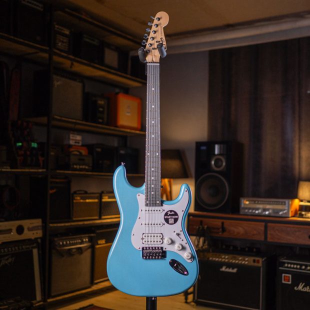 گیتار الکتریک طرح فندر Fender HSS Strat Blue - تصویر 7