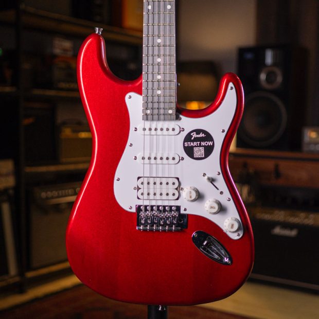 گیتار الکتریک طرح فندر Fender HSS Strat Red - تصویر 1