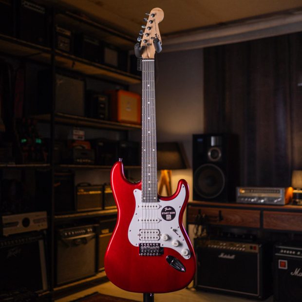 گیتار الکتریک طرح فندر Fender HSS Strat Red - تصویر 7