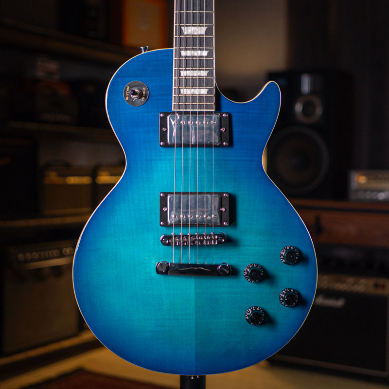 VGE1016-pacoguitar-1 گیتار الکتریک اِل تی دی LTD Les Paul Blue China - Image 1
