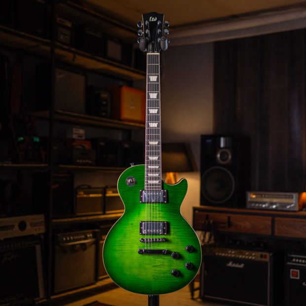 گیتار الکتریک طرح اِل تی دی LTD Les Paul Green - تصویر 7