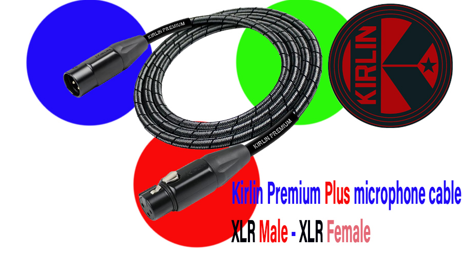 کابل میکروفن Kirlin Premium Plus