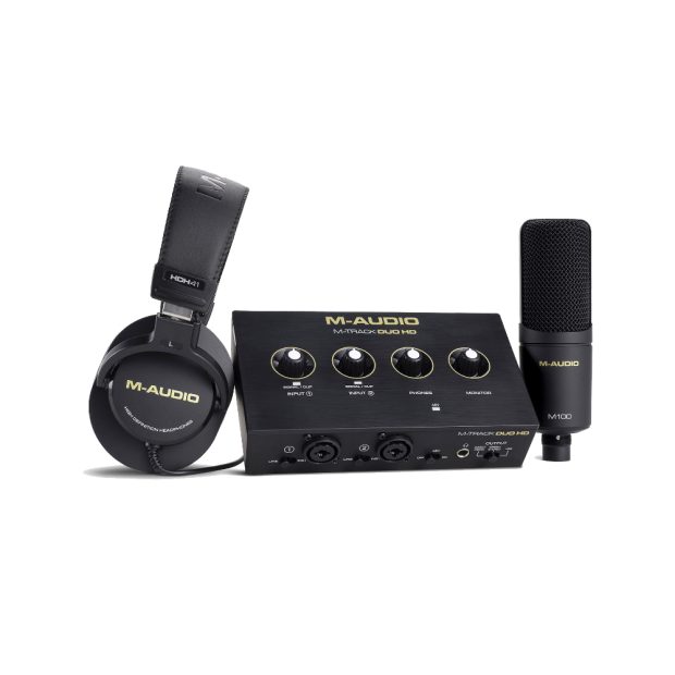 پکیج استودیویی M-Audio M-Track Duo HD Producer Pack - تصویر 1