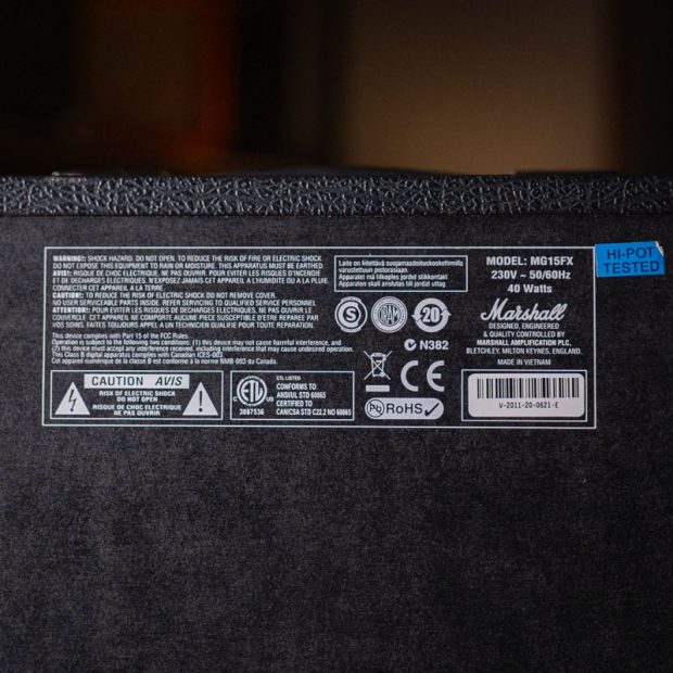 امپ گیتار الکتریک مارشال Marshall MG15FX - تصویر 5