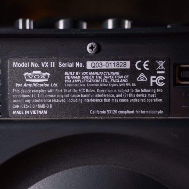 امپ گیتار الکتریک وُکس VOX VX II - تصویر 6