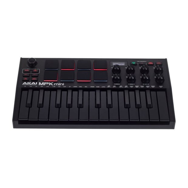 میدی کنترلر آکایی AKAI MPK Mini MK3 Black - تصویر 1
