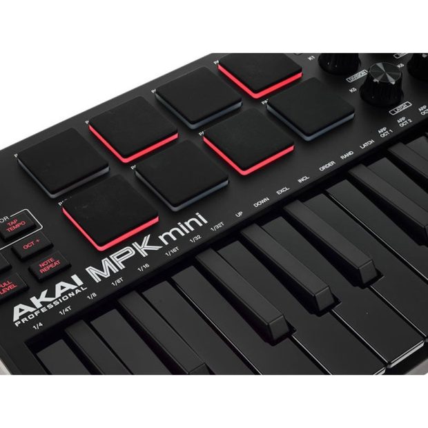 میدی کنترلر آکایی AKAI MPK Mini MK3 Black - تصویر 5