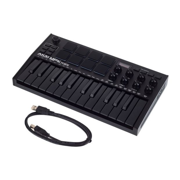 میدی کنترلر آکایی AKAI MPK Mini MK3 Black - تصویر 8