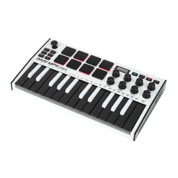 میدی کنترلر آکایی AKAI MPK Mini MK3 White - تصویر 2
