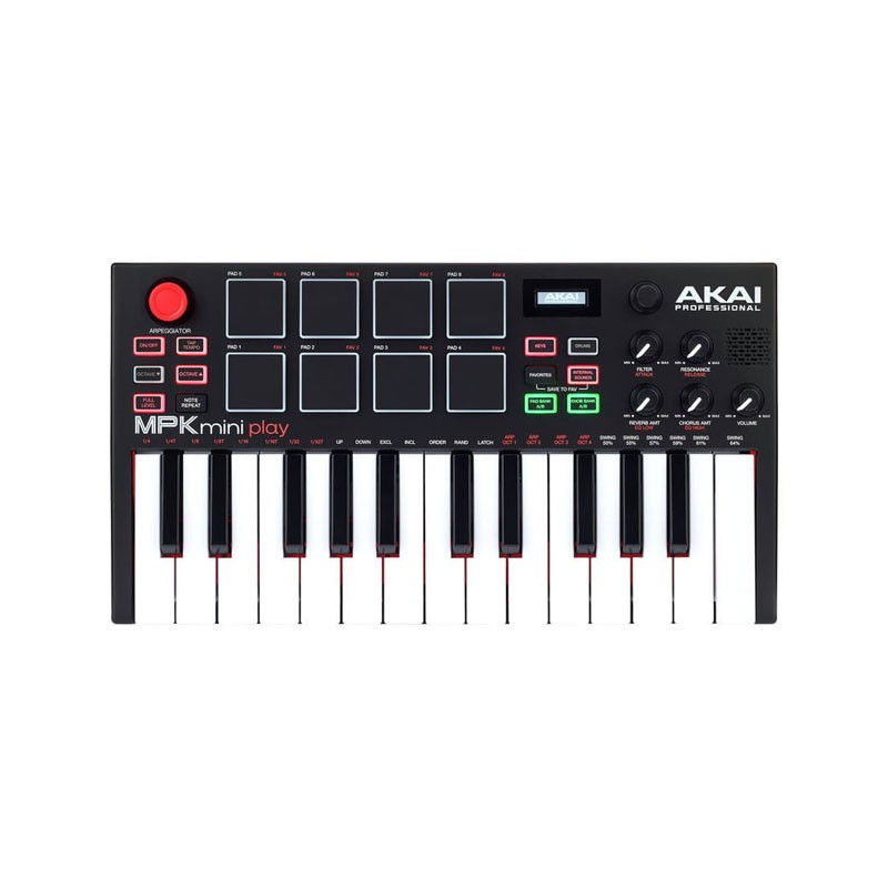 akai-mpk-mini-play-01-800x800-1.jpg میدی کنترلر آکایی Akai MPK Mini Play - Image 1