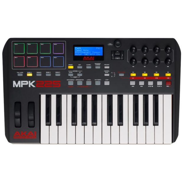 میدی کنترلر آکایی AKAI MPK225 - تصویر 2