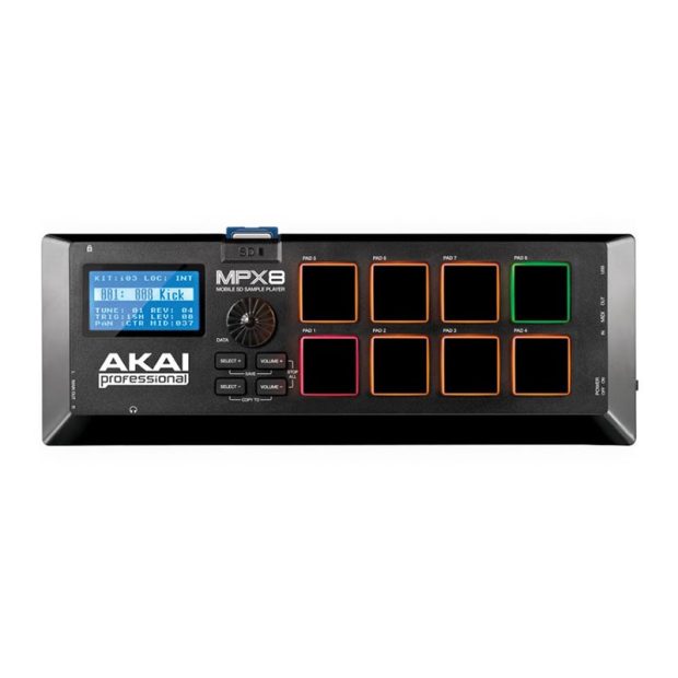 پد کنترلر آکایی AKAI MPX8 - تصویر 1