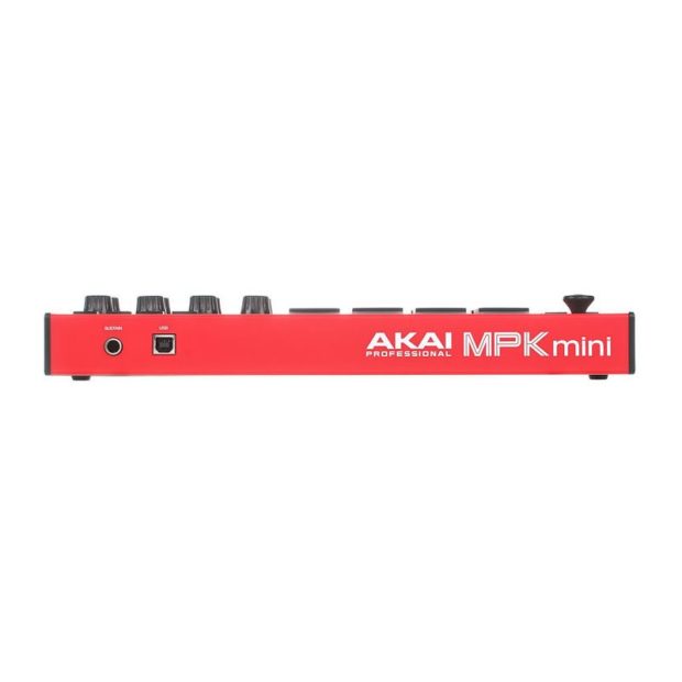 میدی کنترلر آکایی AKAI MPK Mini MK3 Red - تصویر 8