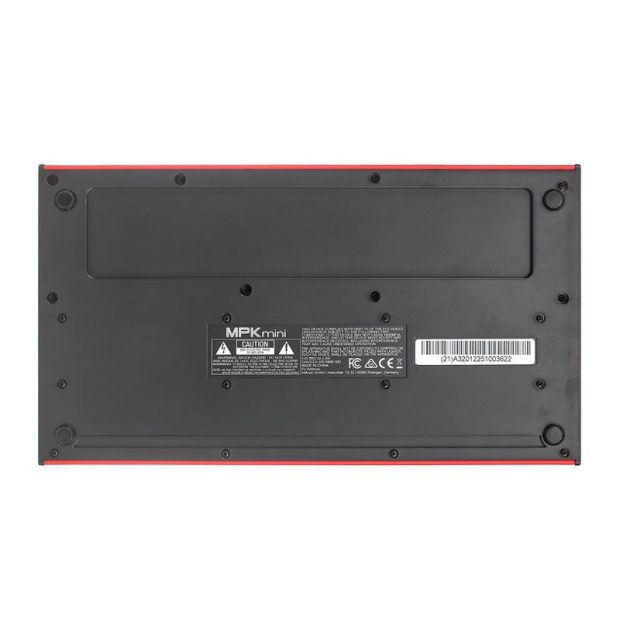 میدی کنترلر آکایی AKAI MPK Mini MK3 Red - تصویر 9