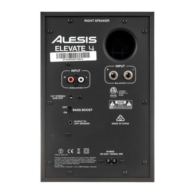 اسپیکر مانیتورینگ السیس Alesis Elevate 4 - تصویر 9