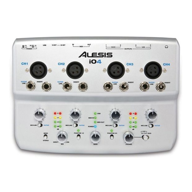 کارت صدا السیس Alesis IO4 - تصویر 1