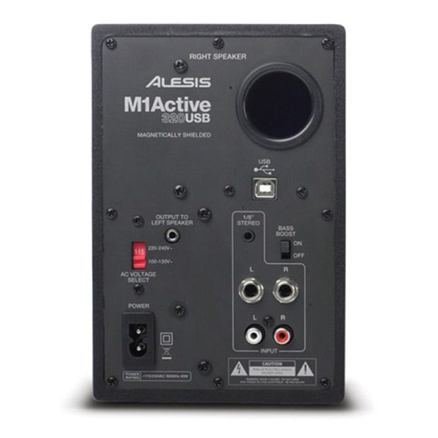 اسپیکر مانیتورینگ السیس Alesis M1 Active 320 USB - تصویر 2