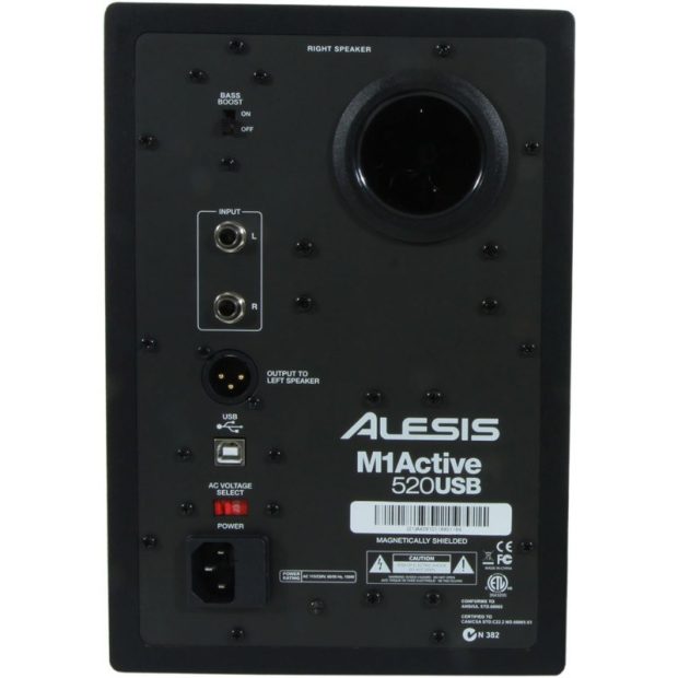 اسپیکر مانیتورینگ السیس Alesis M1 Active 520 USB - تصویر 2