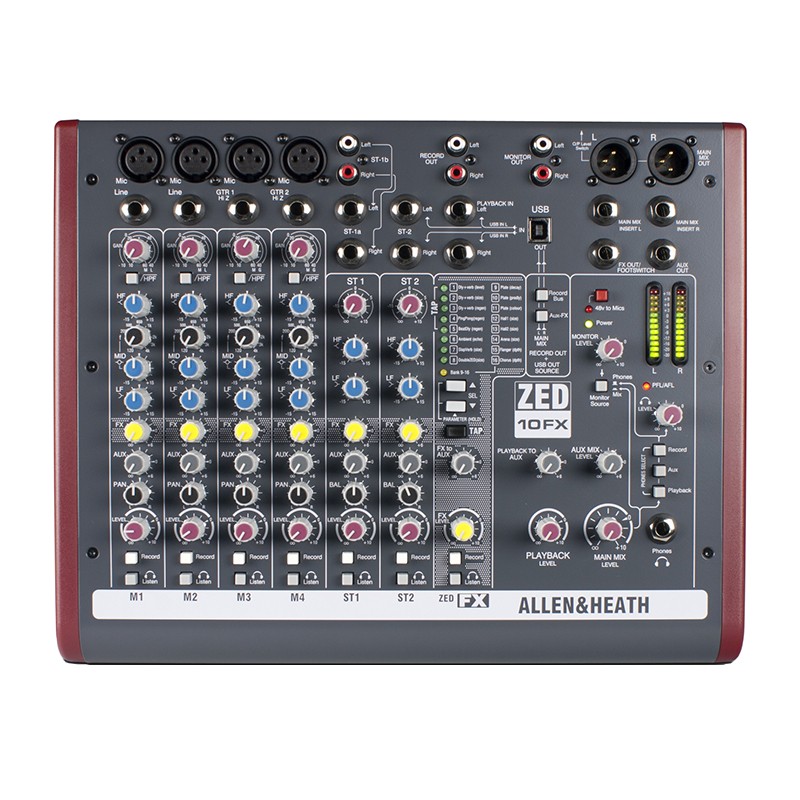 allen-and-heath-zed-10fx-01-800x800-1.jpg میکسر صدا Allen-Heath Allen & Heath ZED-10FX - تصویر 1