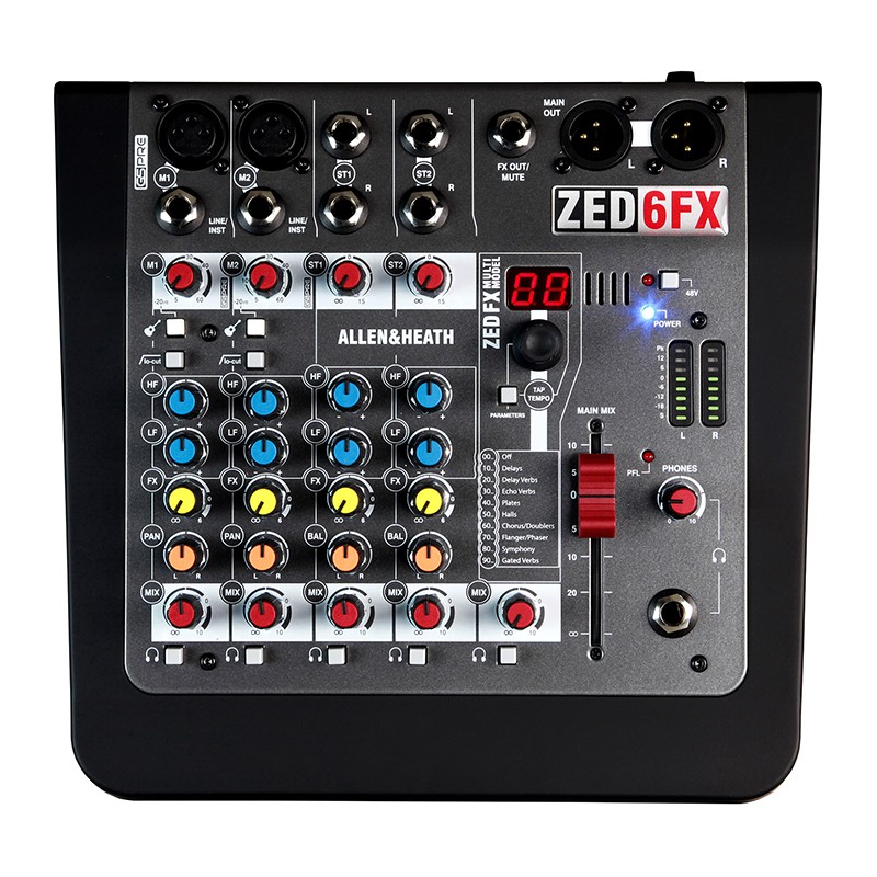 میکسر صدا Allen-Heath Allen & Heath ZED-6FX