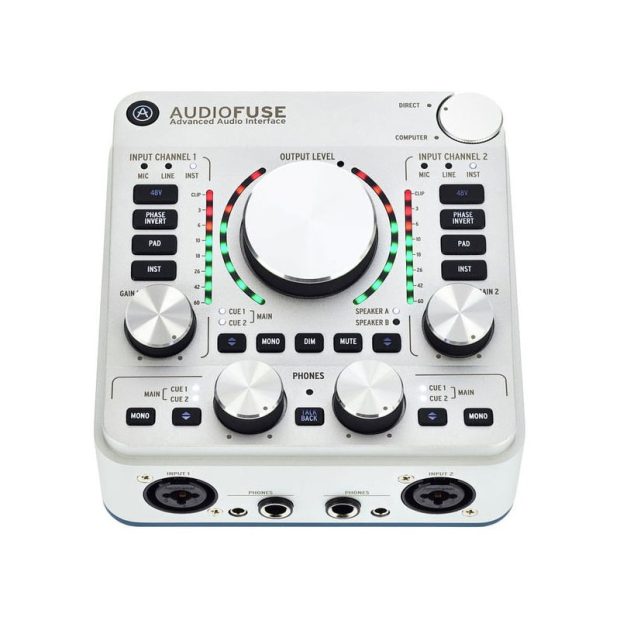 کارت صدا آرتوریا Arturia AudioFuse Silver - تصویر 4