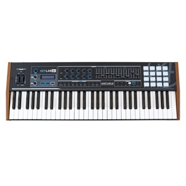 arturia-keylab-61-bk-01-800x800-1.jpg میدی کنترلر آرتوریا Arturia KeyLab 61 BK - تصویر 1
