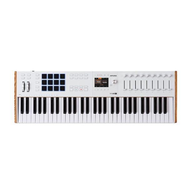 میدی کنترلر آرتوریا Arturia KeyLab 61 Mk3 White - تصویر 1