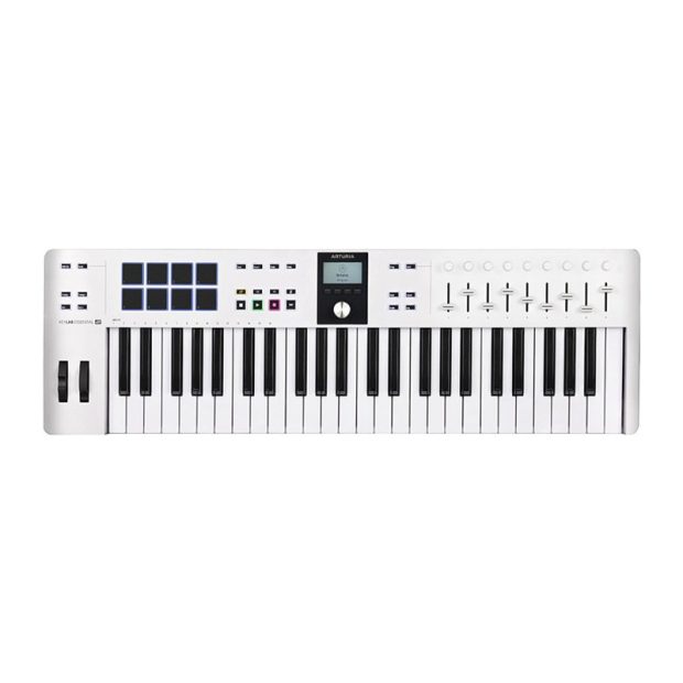 میدی کنترلر آرتوریا Arturia Keylab Essential 49 Mk3 White - تصویر 1