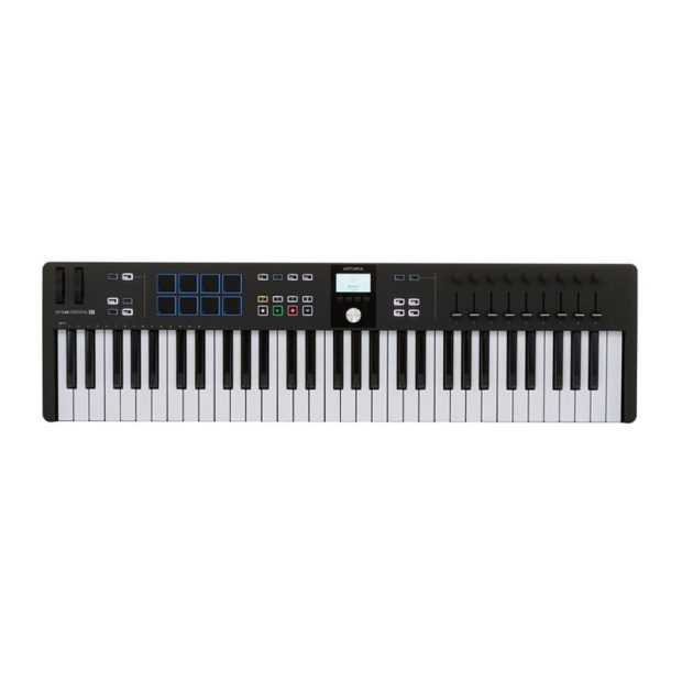 میدی کنترلر آرتوریا Arturia Keylab Essential 61 Mk3 Black - تصویر 1