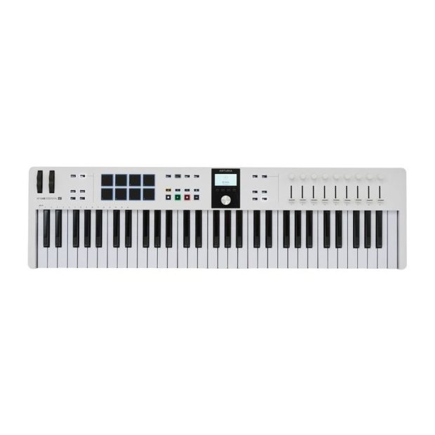 arturia-keylab-essential-61-mk3-white-01-800x800-1.jpg میدی کنترلر آرتوریا Arturia Keylab Essential 61 Mk3 White - تصویر 1