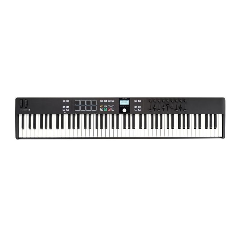 arturia-keylab-essential-88-mk3-black-01-800x800-1.jpg میدی کنترلر آرتوریا Arturia Keylab Essential 88 Mk3 Black - Image 1