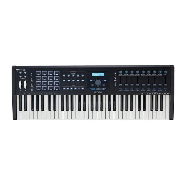 arturia-keylab-mkii-61-black-01-800x800-1.jpg میدی کنترلر آرتوریا Arturia KeyLab 61 MKII Black - تصویر 1