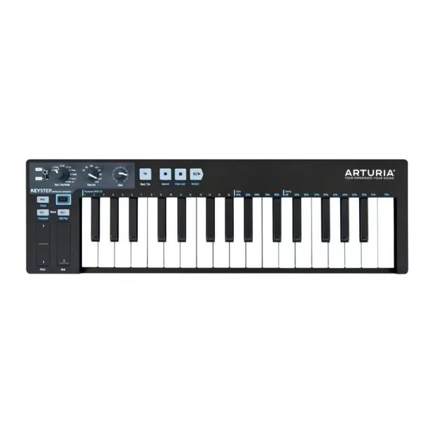 میدی کنترلر آرتوریا Arturia KeyStep Black - تصویر 1